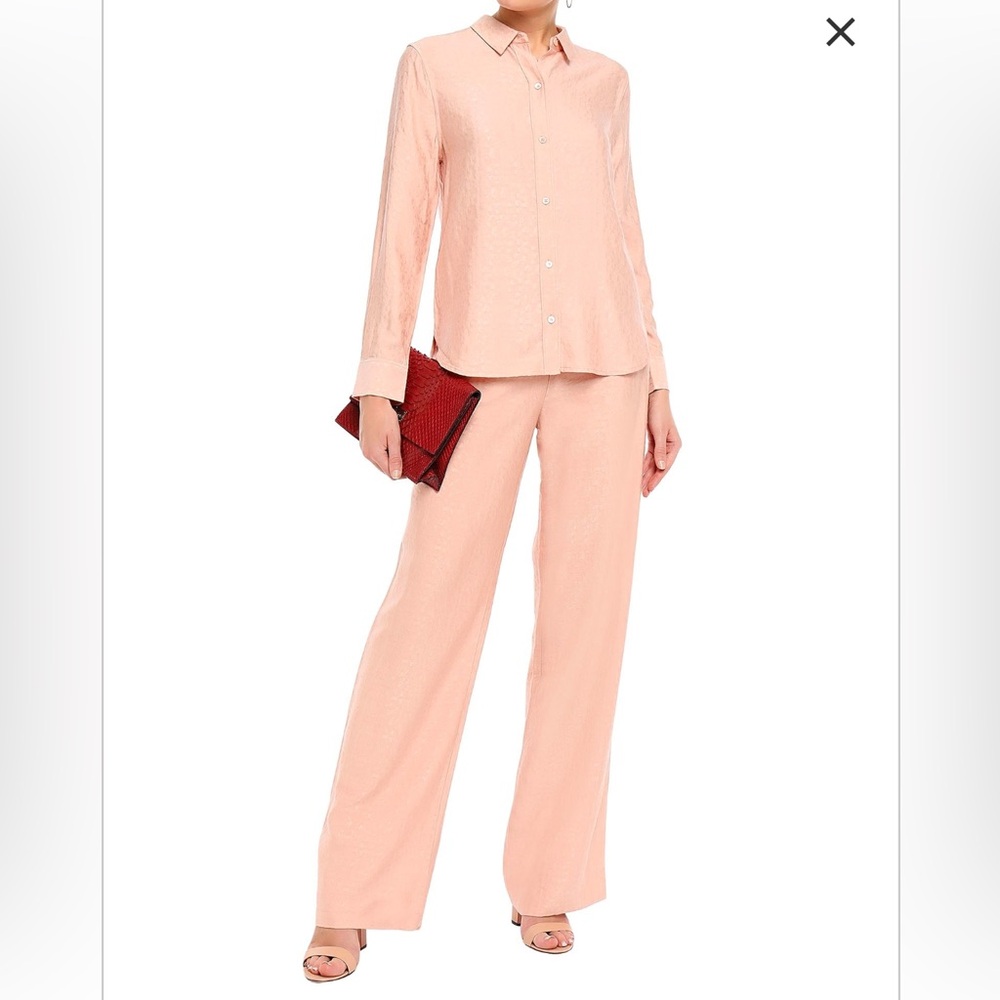 Equipment Peach Wide Leg Pants